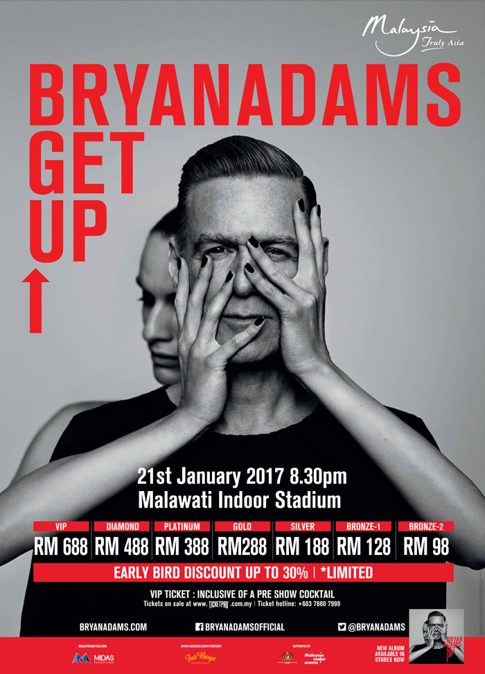 Bryan Adams - The Get Up Tour (Live in Kuala Lumpur)