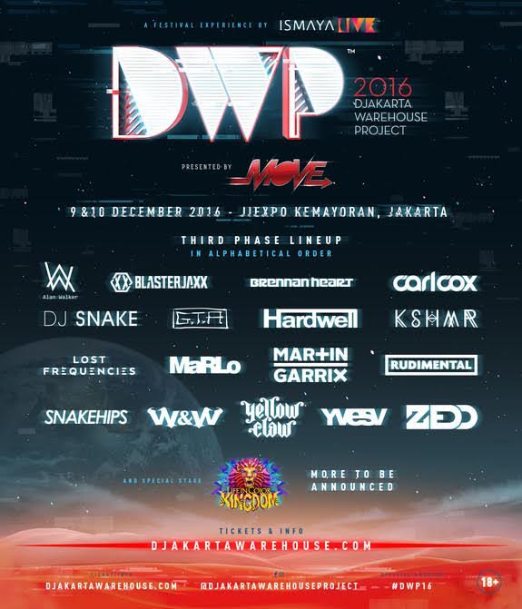Djakarta Warehouse Project Releases Phase 3 Lineup